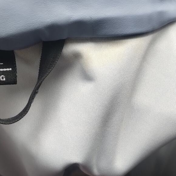 Helly Hansen Cornflower Hide-a-Hood Full Zip Pocketed Rain Jacket L - Picture 5 of 16